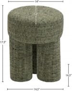 Larson Fabric Upholstered Stool - Image 7