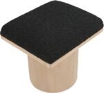 Pavilion Boucle Fabric Upholstered Stool - Image 5