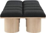Pavilion Boucle Fabric Upholstered 10pc. Modular Bench - Image 4