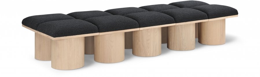 33651.jpg Pavilion Boucle Fabric Upholstered 10pc. Modular Bench - Image 1