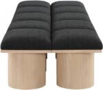 Pavilion Boucle Fabric Upholstered 10pc. Modular Bench - Image 4