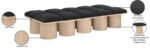 Pavilion Boucle Fabric Upholstered 10pc. Modular Bench - Image 8