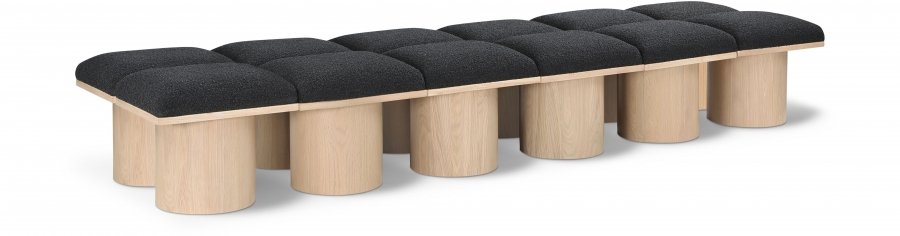 33653.jpg Pavilion Boucle Fabric Upholstered 12pc. Modular Bench - Image 1