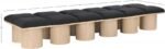 Pavilion Boucle Fabric Upholstered 12pc. Modular Bench - Image 6