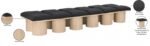 Pavilion Boucle Fabric Upholstered 12pc. Modular Bench - Image 7