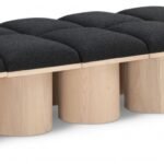 Pavilion Boucle Fabric Upholstered 12pc. Modular Bench