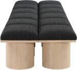 Pavilion Boucle Fabric Upholstered 12pc. Modular Bench - Image 4