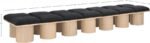 Pavilion Boucle Fabric Upholstered 14pc. Modular Bench - Image 6