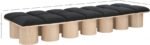 Pavilion Boucle Fabric Upholstered 14pc. Modular Bench - Image 7