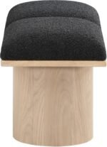 Pavilion Boucle Fabric Upholstered 2pc. Modular Bench - Image 4