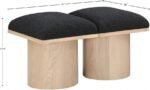 Pavilion Boucle Fabric Upholstered 2pc. Modular Bench - Image 6