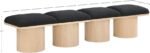 Pavilion Boucle Fabric Upholstered 4pc. Modular Bench - Image 7