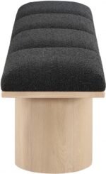Pavilion Boucle Fabric Upholstered 4pc. Modular Bench - Image 4