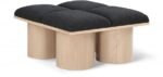 Pavilion Boucle Fabric Upholstered 4pc. Modular Bench