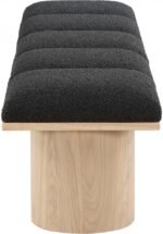 Pavilion Boucle Fabric Upholstered 5pc. Modular Bench - Image 4