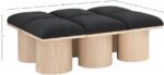 Pavilion Boucle Fabric Upholstered 6pc. Modular Bench - Image 7