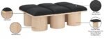 Pavilion Boucle Fabric Upholstered 6pc. Modular Bench - Image 8