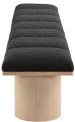 Pavilion Boucle Fabric Upholstered 7pc. Modular Bench - Image 4