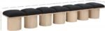 Pavilion Boucle Fabric Upholstered 7pc. Modular Bench - Image 6