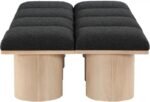 Pavilion Boucle Fabric Upholstered 8pc. Modular Bench - Image 4