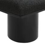 Pavilion Boucle Fabric Upholstered Stool - Image 6