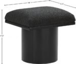 Pavilion Boucle Fabric Upholstered Stool - Image 7