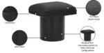 Pavilion Boucle Fabric Upholstered Stool - Image 8