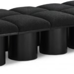 Pavilion Boucle Fabric Upholstered 10pc. Modular Bench