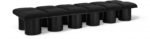 Pavilion Boucle Fabric Upholstered 12pc. Modular Bench