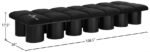 Pavilion Boucle Fabric Upholstered 14pc. Modular Bench - Image 7