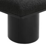 Pavilion Boucle Fabric Upholstered 2pc. Modular Bench - Image 6
