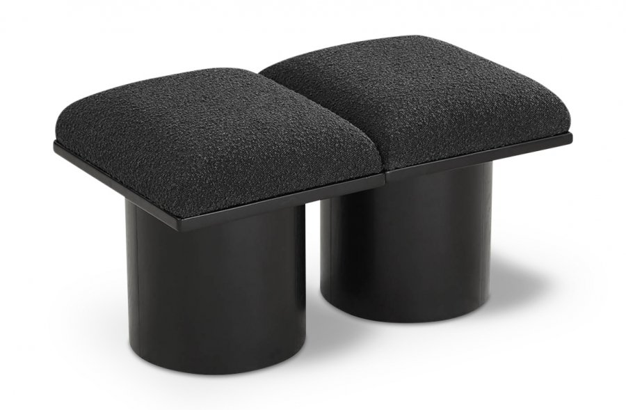 33707.jpg Pavilion Boucle Fabric Upholstered 2pc. Modular Bench - Image 1