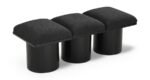 Pavilion Boucle Fabric Upholstered 3pc. Modular Bench