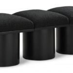 Pavilion Boucle Fabric Upholstered 3pc. Modular Bench