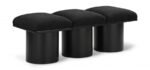 Pavilion Boucle Fabric Upholstered 3pc. Modular Bench