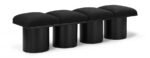 Pavilion Boucle Fabric Upholstered 4pc. Modular Bench