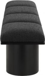 Pavilion Boucle Fabric Upholstered 4pc. Modular Bench - Image 4