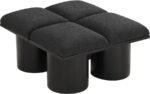 Pavilion Boucle Fabric Upholstered 4pc. Modular Bench - Image 5