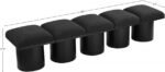 Pavilion Boucle Fabric Upholstered 5pc. Modular Bench - Image 7