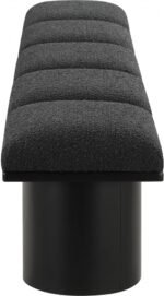 Pavilion Boucle Fabric Upholstered 5pc. Modular Bench - Image 4