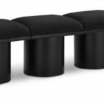 Pavilion Boucle Fabric Upholstered 6pc. Modular Bench