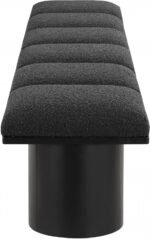 Pavilion Boucle Fabric Upholstered 6pc. Modular Bench - Image 4