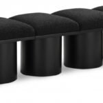 Pavilion Boucle Fabric Upholstered 6pc. Modular Bench