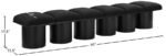 Pavilion Boucle Fabric Upholstered 6pc. Modular Bench - Image 6