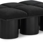 Pavilion Boucle Fabric Upholstered 6pc. Modular Bench