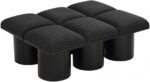 Pavilion Boucle Fabric Upholstered 6pc. Modular Bench - Image 5