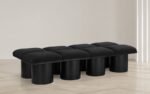 Pavilion Boucle Fabric Upholstered 8pc. Modular Bench - Image 2