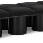 Pavilion Boucle Fabric Upholstered 8pc. Modular Bench