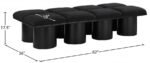 Pavilion Boucle Fabric Upholstered 8pc. Modular Bench - Image 6