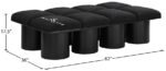Pavilion Boucle Fabric Upholstered 8pc. Modular Bench - Image 7